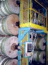  MORRISON Steam Can Stack, 24" wide, 10 cans, 73 psi.